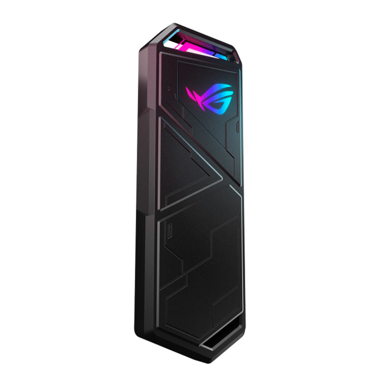 Case Para SSD Asus ROG Strix Arion Lite, M.2 NVMe, USB 3.2, Preto, ESD-S1CL-BLK-G-AS - miniatura 3