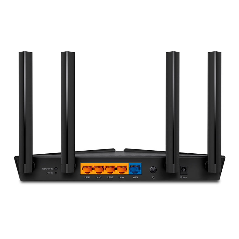 Roteador Wi-Fi Mesh AX1800 Tp-Link, Wi-Fi 6 Dual Band, 4 Antenas, Preto, EX220 - miniatura 4