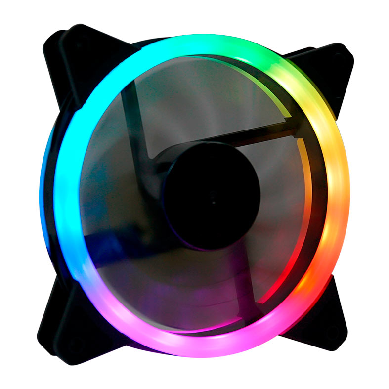 Kit Ventoinhas Redragon GC-F011, RGB, 3x120mm, Preto, F011 - miniatura 3