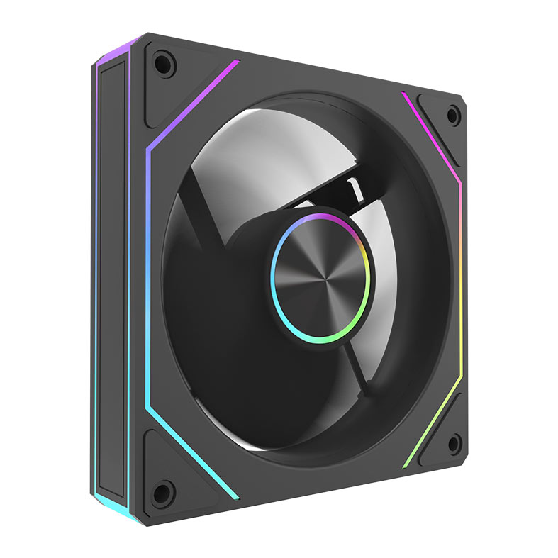 Ventoinha Aigo F12 Line, ARGB, 120mm, Preto, F12LINE-BK - miniatura 3