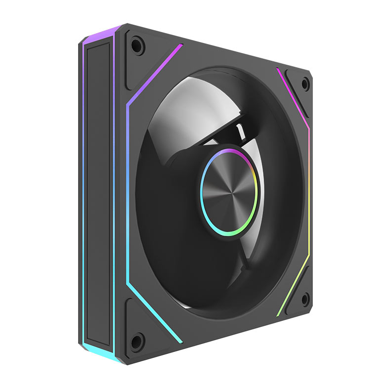 Ventoinha Aigo F12 Line, ARGB, 120mm, Preto, F12LINE-BK - miniatura 4