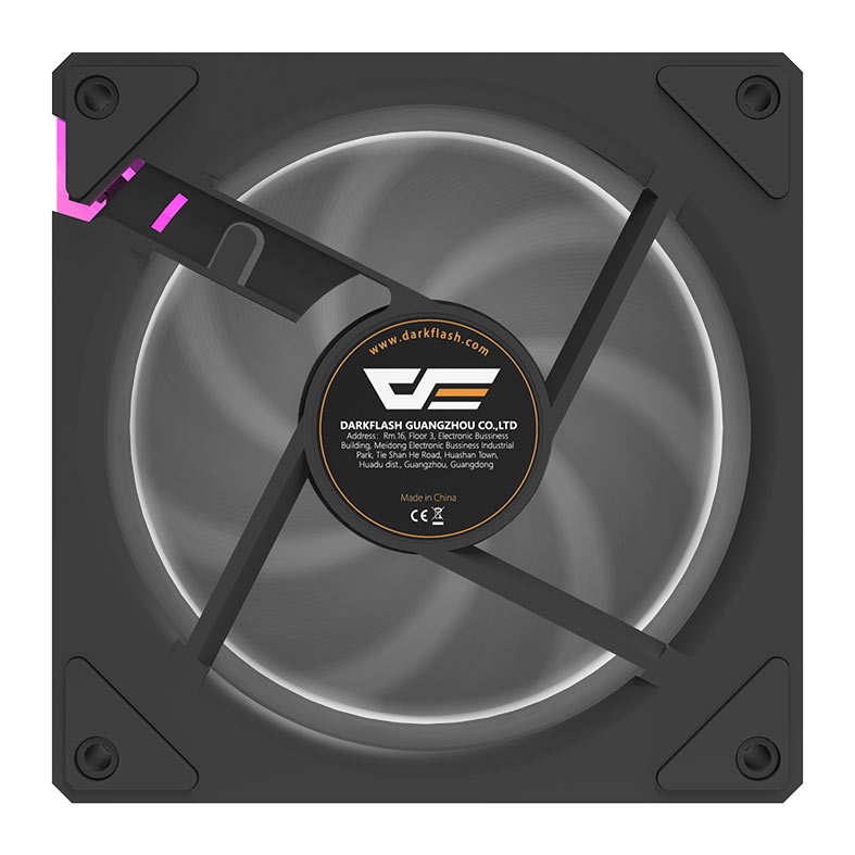 Ventoinha Aigo F12 Line, ARGB, 120mm, Preto, F12LINE-BK - miniatura 10