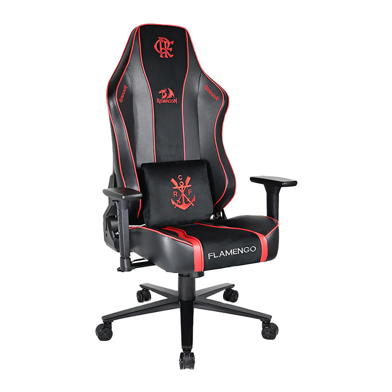 Cadeira Gamer Redragon Flamengo Victory, Vermelho e preto, FL808 - miniatura 3
