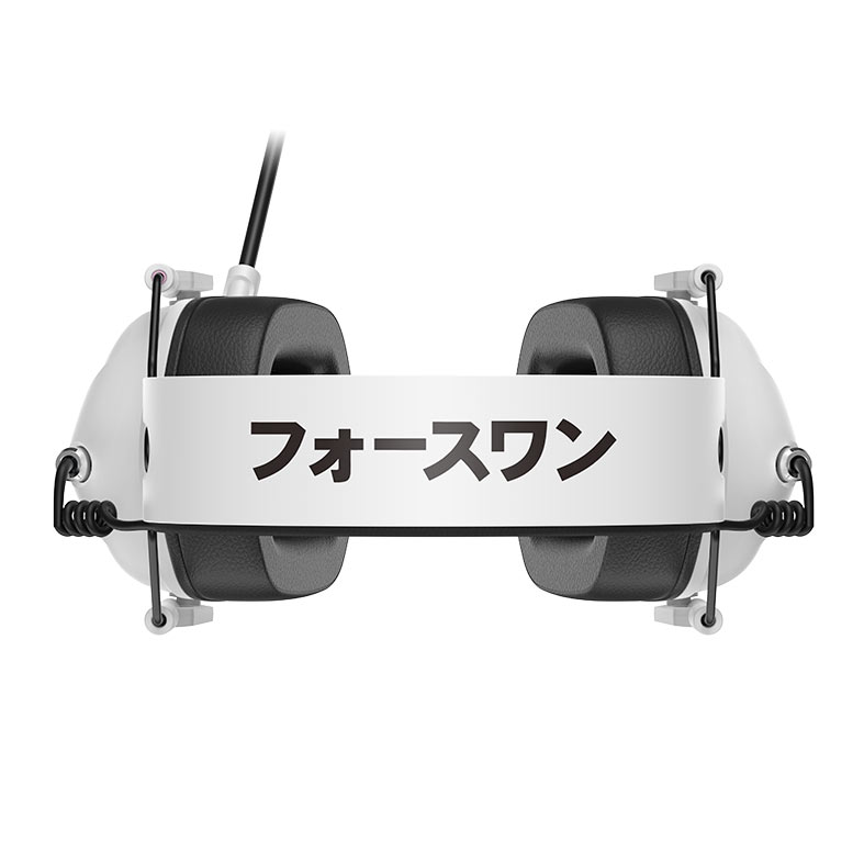 Headset Gamer Force One Kabuto, RGB, 7.1 Surround, Wireless, Drivers 50mm, Branco, FR.AU.KB.01 - miniatura 6