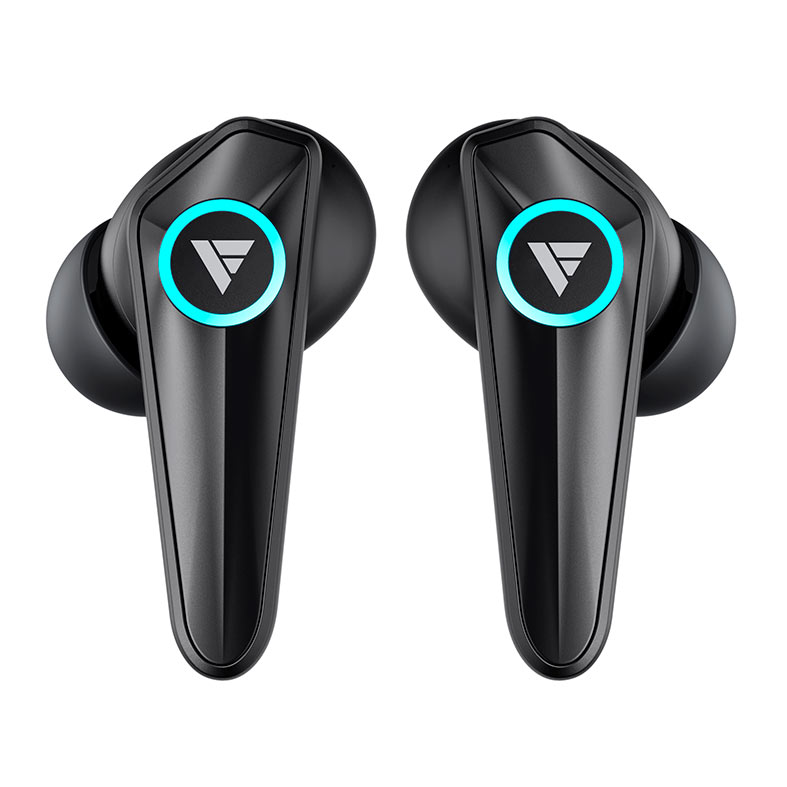 Fone de Ouvido Gamer Force One Sonic Boom, TWS, RGB, Bluetooth, Preto, FR.AU.SB.01 - miniatura 3