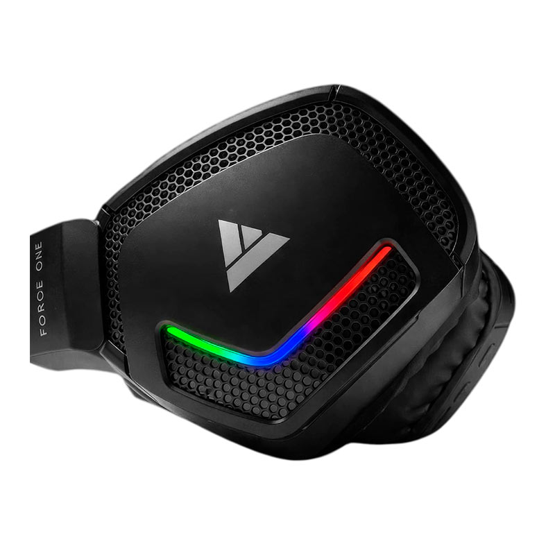 Headset Gamer Force One Titan V2, RGB, Drivers 50mm, Tri-Mode, Preto, FR.AU.TT.02 - miniatura 5