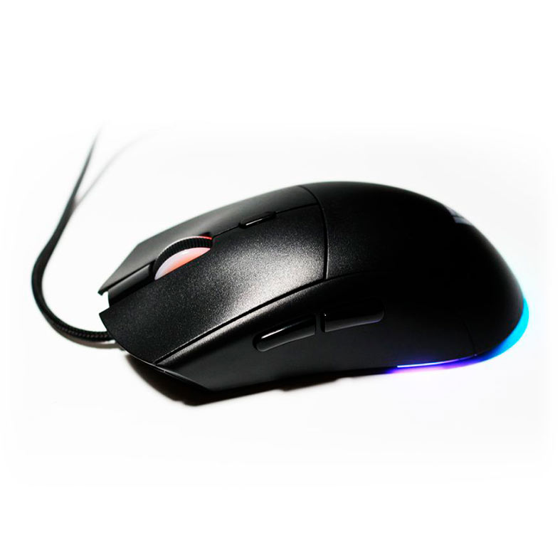 Mouse Gamer Force One Blackpulse, RGB, 12800DPI, 6 Botoes, Preto, FR.MO.BP.01 - miniatura 4