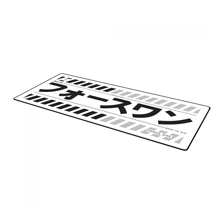 Mousepad Gamer Force One Skyhawk XXL Katana White Edition, Extra Grande, 900x400x3mm, Branco, FR.MP.SH.10 - miniatura 4