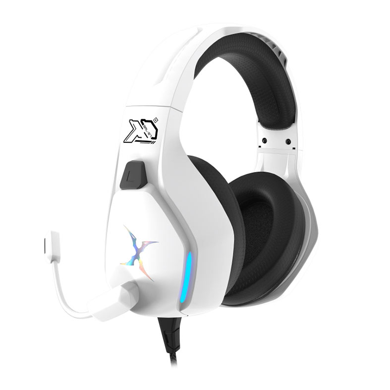 Headset Gamer Foxxray Bal-67, LED Azul, Drivers 50mm, Branco, FXR-BAL-67-WH - miniatura 3
