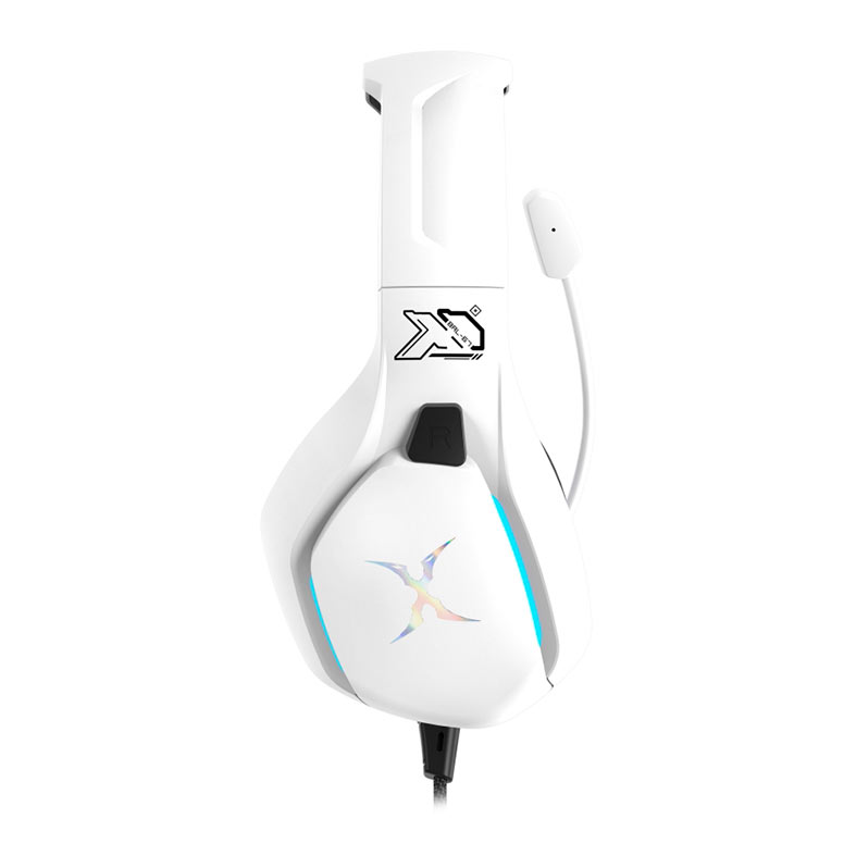 Headset Gamer Foxxray Bal-67, LED Azul, Drivers 50mm, Branco, FXR-BAL-67-WH - miniatura 4