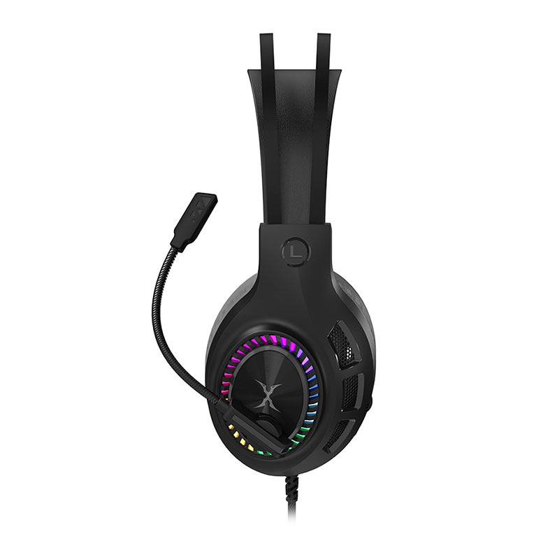 Headset Gamer Foxxray Bal-E69, RGB, Drivers 50mm, Preto, FXR-BAL-E69-BK - miniatura 3