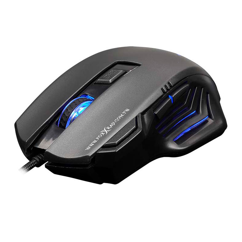 Mouse Gamer Foxxray SM-68 GreyWing, Rainbow, 7200DPI, 7 Botoes, Preto, FXR-SM-68-BK - miniatura 3