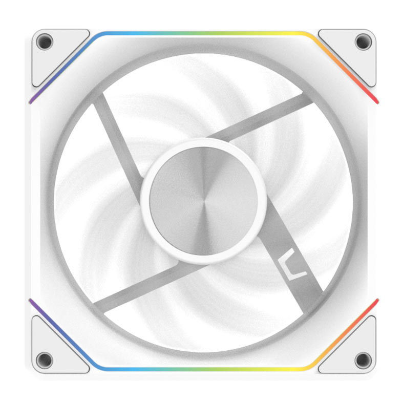 Kit Ventoinhas Aigo DarkFlash Gauss G16, ARGB, 3X120mm, Branco, G16-WHITE-3IN1 - miniatura 5