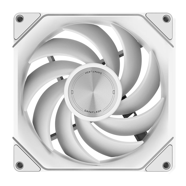 Kit Ventoinhas Aigo DarkFlash Gauss G16, ARGB, 3X120mm, Branco, G16-WHITE-3IN1 - miniatura 6