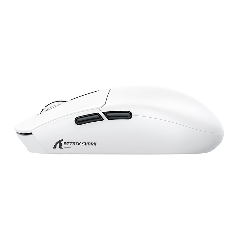 PRE VENDA - Mouse Gamer Attack Shark G3PRO, 25000DPI, 5 Botoes, Tri-Mode, Branco, G3-PRO-WHITE - miniatura 4