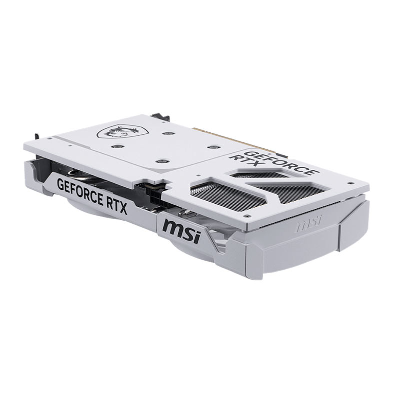 Placa de Video MSI GeForce RTX 5060 Ti Ventus 2X OC White Plus, 8GB, GDDR7, 128-bit, G506T8V2CWP - miniatura 5