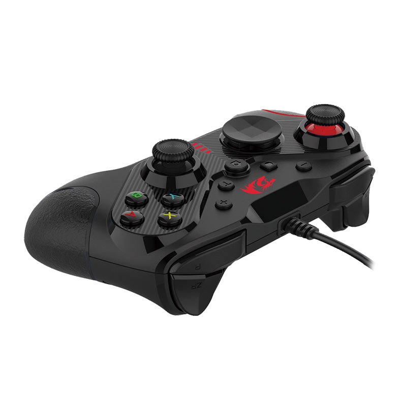 Controle Gamer Redragon Rift G710, USB, PC/PS3, Preto, G710 - miniatura 4