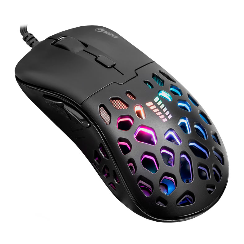 Mouse Gamer Marvo G946, RGB, 10000DPI, 6 Botoes, Preto, G946 - miniatura 3