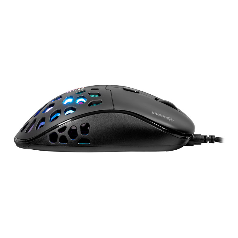 Mouse Gamer Marvo G946, RGB, 10000DPI, 6 Botoes, Preto, G946 - miniatura 4