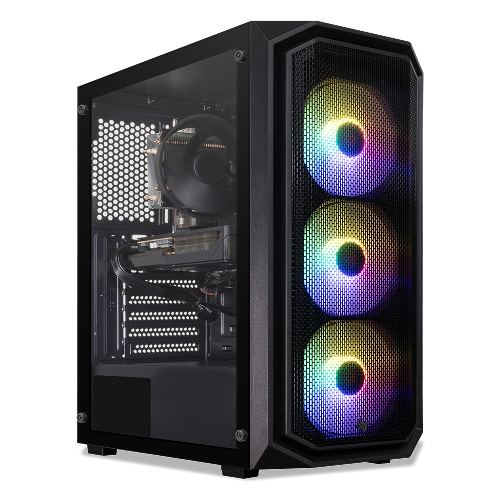 PC Pichau Gamer Afrodite, AMD Ryzen 7 5700X, GeForce RTX 3060 12GB, 16GB DDR4, SSD 240GB - imagem 1