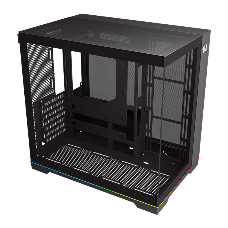 Gabinete Gamer Redragon Scalpel, ARGB, Mid Tower, Lateral de Vidro, Preto, GC-628 - miniatura 4