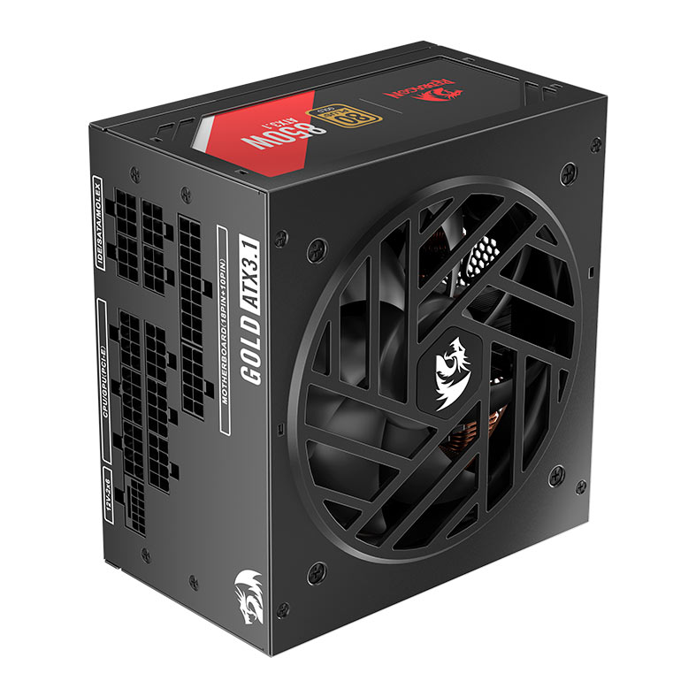 Fonte Redragon Master RGMS-850W, 850W, ATX 3.1, PCIe 5.1, Full-Modular, 80 Plus Gold, Preto, GC-MS01 - miniatura 3