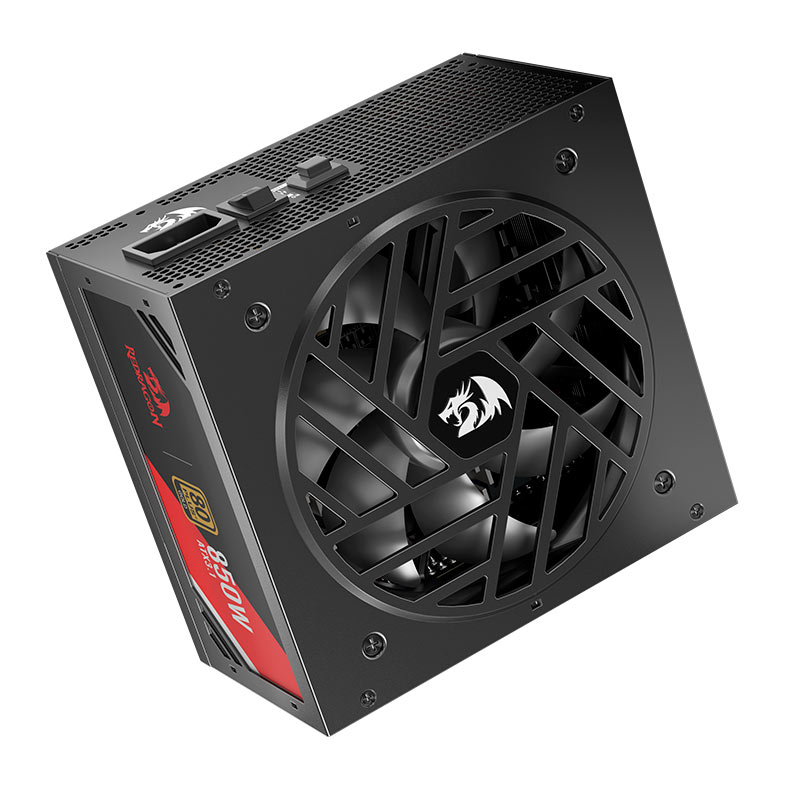 Fonte Redragon Master RGMS-850W, 850W, ATX 3.1, PCIe 5.1, Full-Modular, 80 Plus Gold, Preto, GC-MS01 - miniatura 9