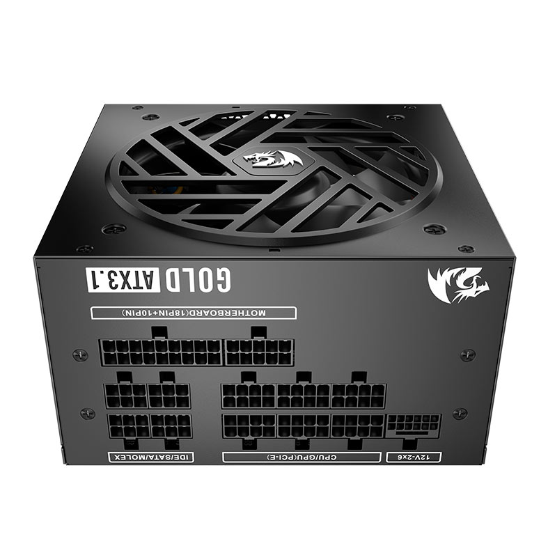 Fonte Redragon Master RGMS-1000W, 1000W, ATX 3.1, PCIe 5.1, Full-Modular, 80 Plus Gold, Preto, GC-MS03 - miniatura 5