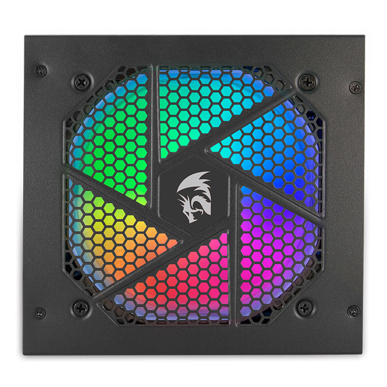 Fonte Redragon Power Supply RGB, 750W, Full-Modular, 80 Plus Gold, Preto, GC-PS006-1 - miniatura 6