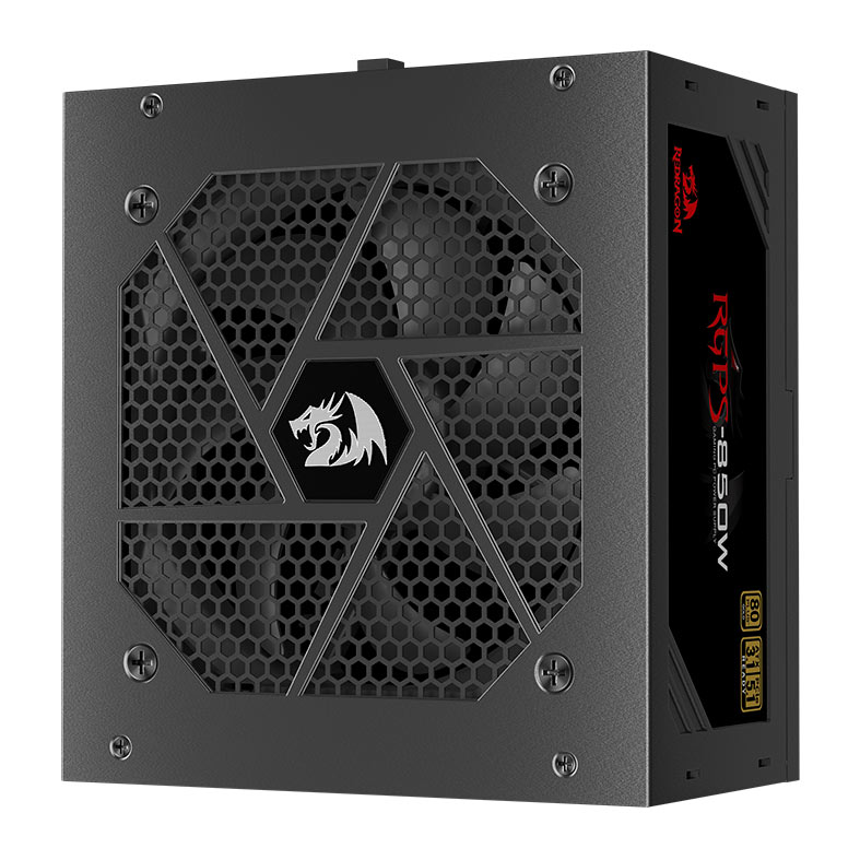 Fonte Redragon RGPS-850, 850W, Full-Modular, 80 Plus Gold, Preto, GC-PS010-V2 - miniatura 5