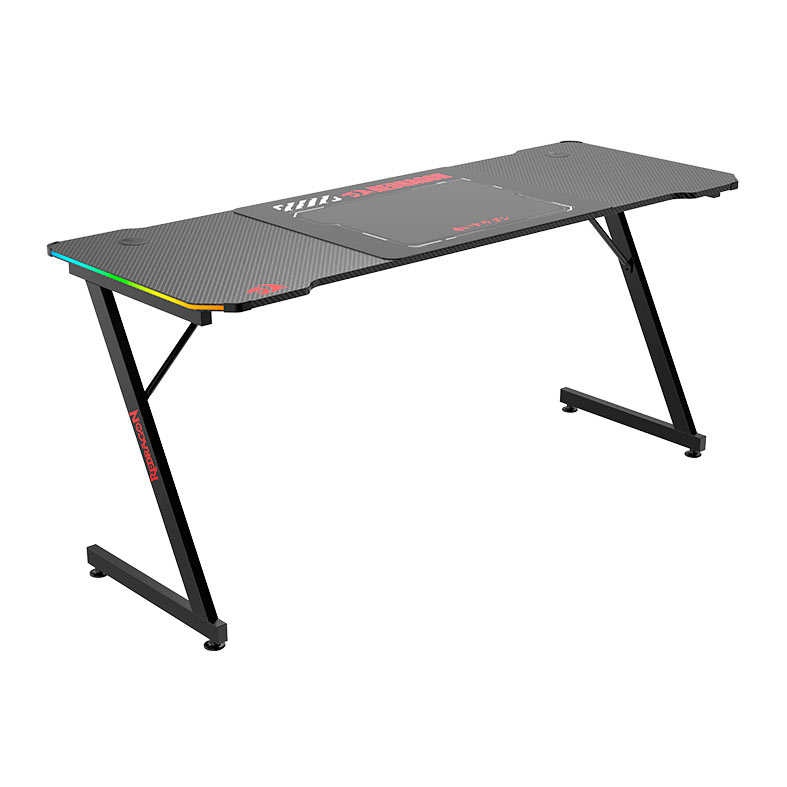 Mesa Gamer Redragon GD-1103E-L, 160X60X74cm, Preto, GD-1103E-L - imagem 1
