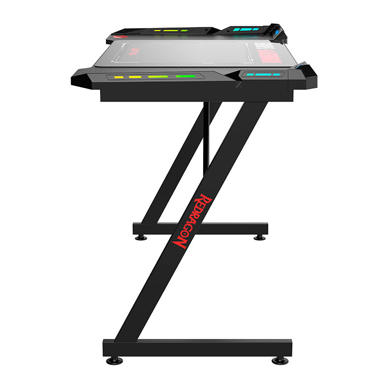 Mesa Gamer Redragon GD-1104E-S, 120X60X74cm, Preto, GD-1104E-S - miniatura 5