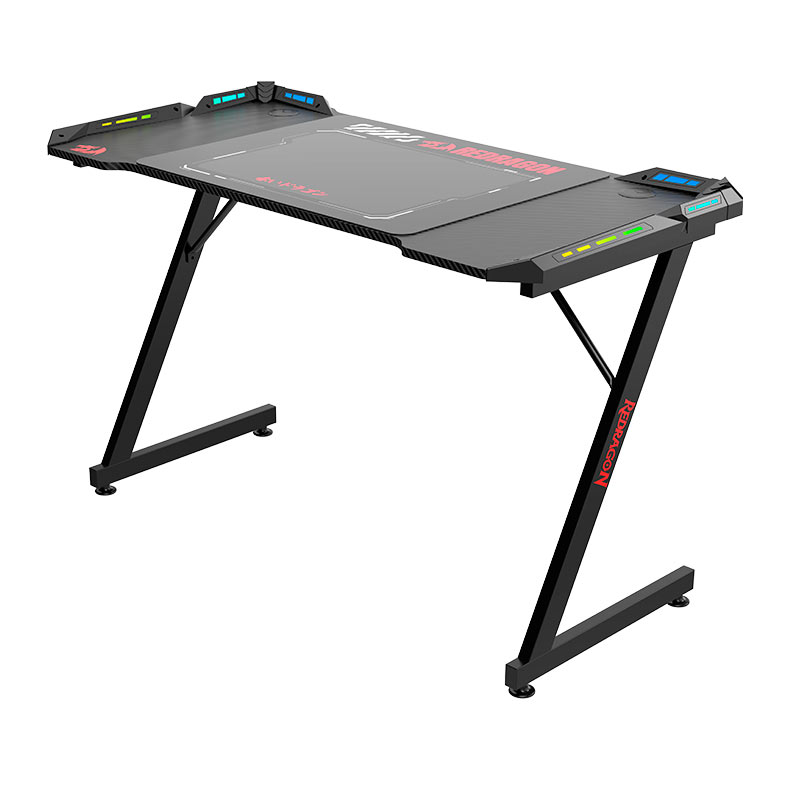 Mesa Gamer Redragon GD-1104E-S, 120X60X74cm, Preto, GD-1104E-S - miniatura 4