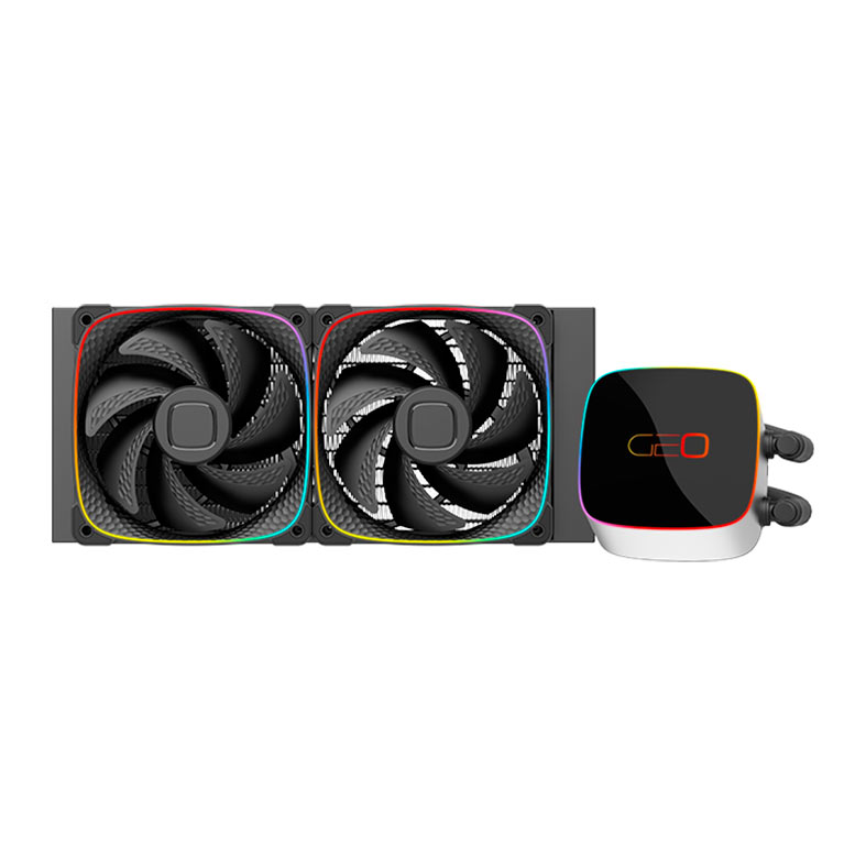 Water Cooler Geometric Future Eskimo Junior, RGB, 240mm, Preto, GEO-EJ-24B - miniatura 3