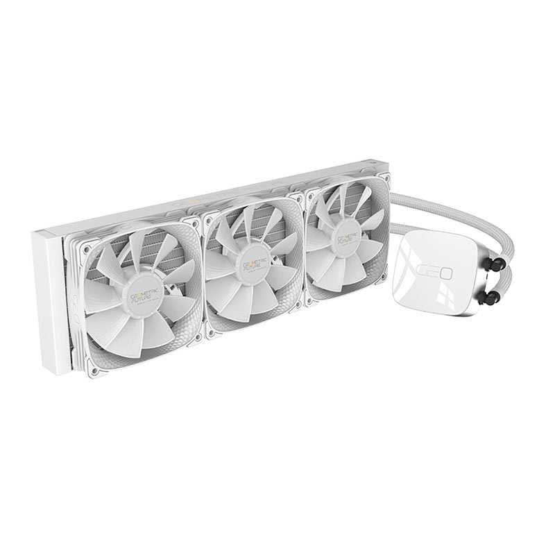 Water Cooler Geometric Future Eskimo Junior Neon 36W, ARGB, 360mm, Branco, GEO-EJ-N36W - miniatura 6