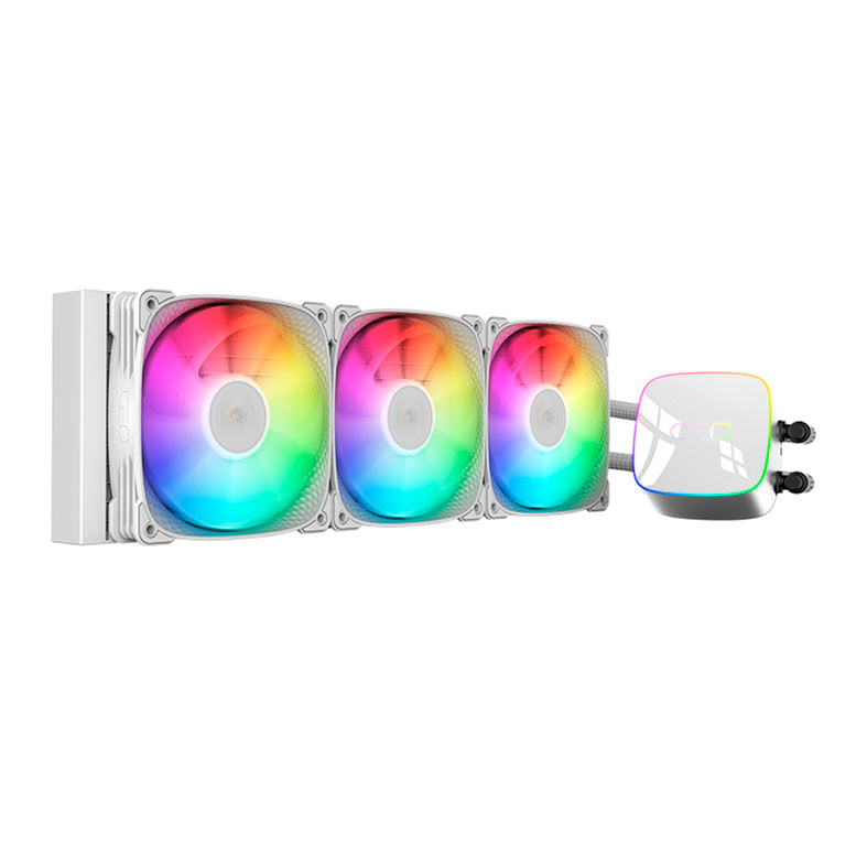 Water Cooler Geometric Future Eskimo Junior Neon 36W, ARGB, 360mm, Branco, GEO-EJ-N36W - miniatura 5