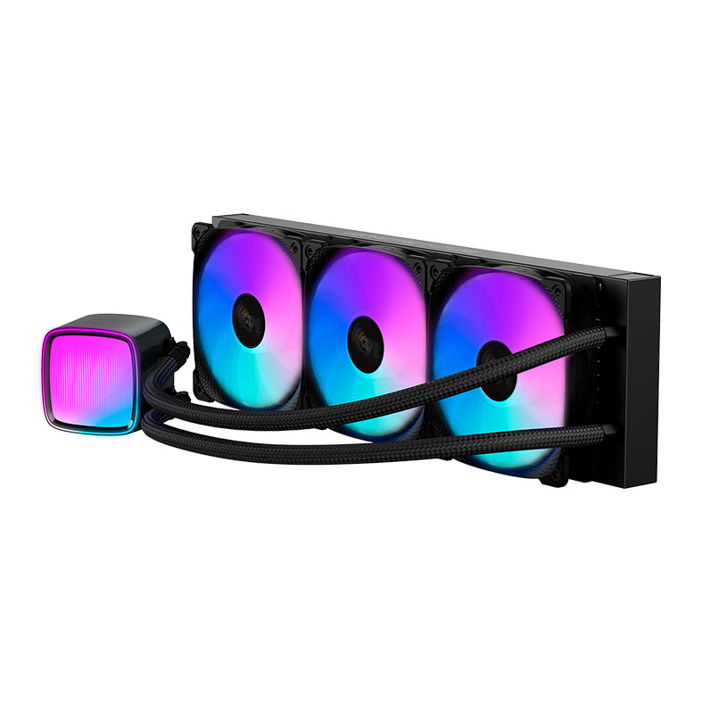 Water Cooler Geometric Future Eskimo Pro 36, RGB, 360mm, Preto, GEO-EP-36B - miniatura 5
