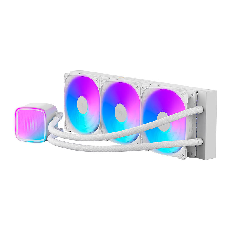 Water Cooler Geometric Future Eskimo Pro 36, RGB, 360mm, Branco, GEO-EP-36W - miniatura 6