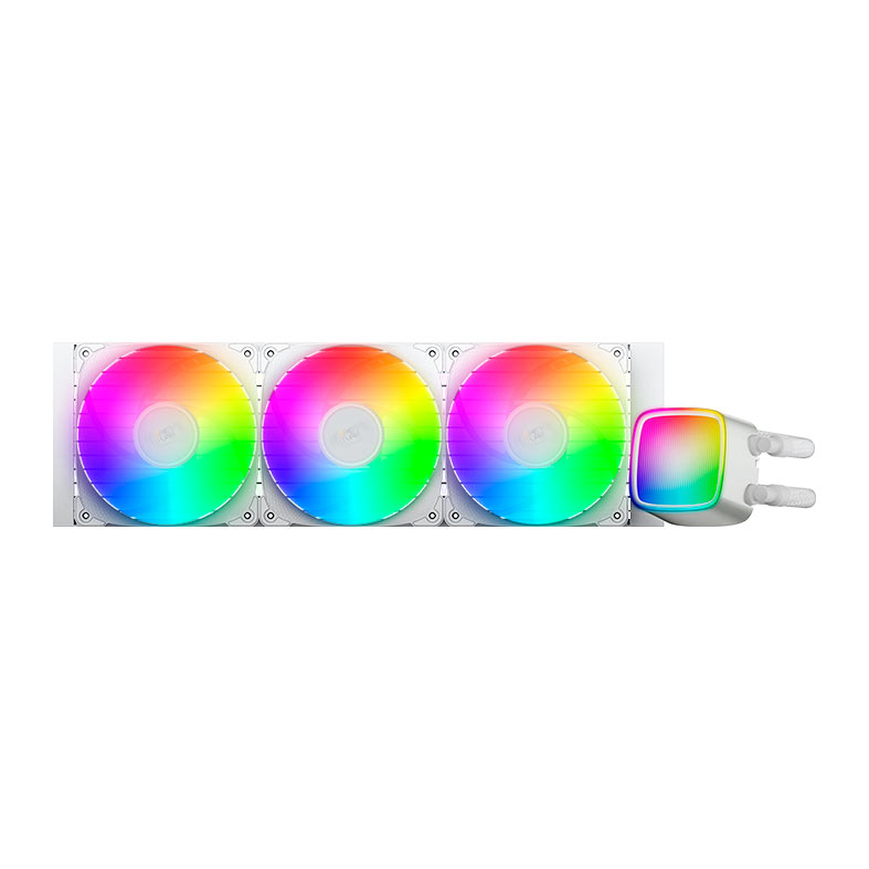 Water Cooler Geometric Future Eskimo Pro 36, RGB, 360mm, Branco, GEO-EP-36W - miniatura 3