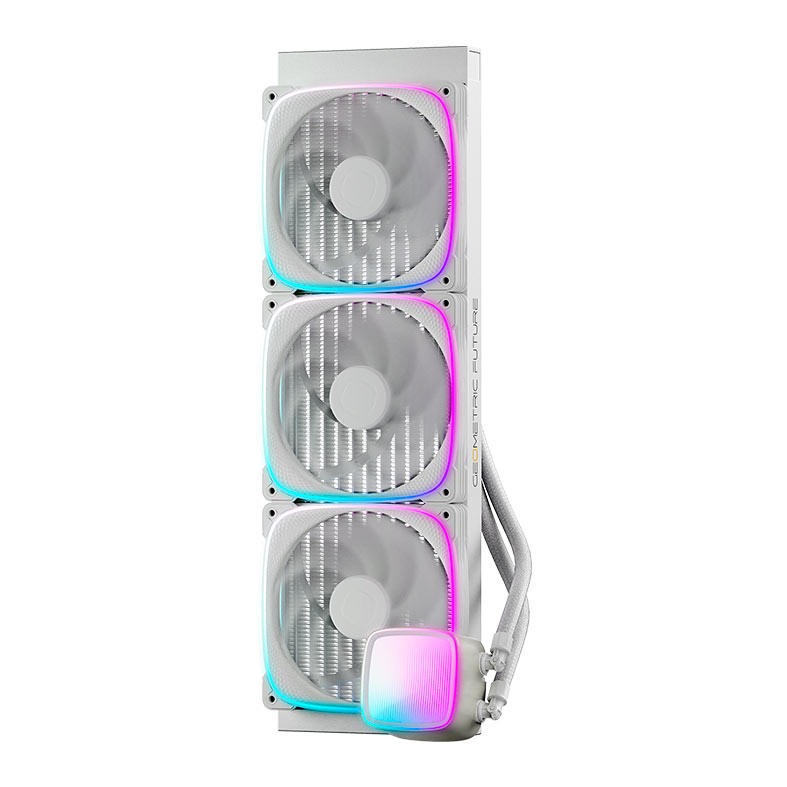 Water Cooler Geometric Future Eskimo Pro 42, ARGB, 420mm, Branco, GEO-EP-42W - miniatura 4