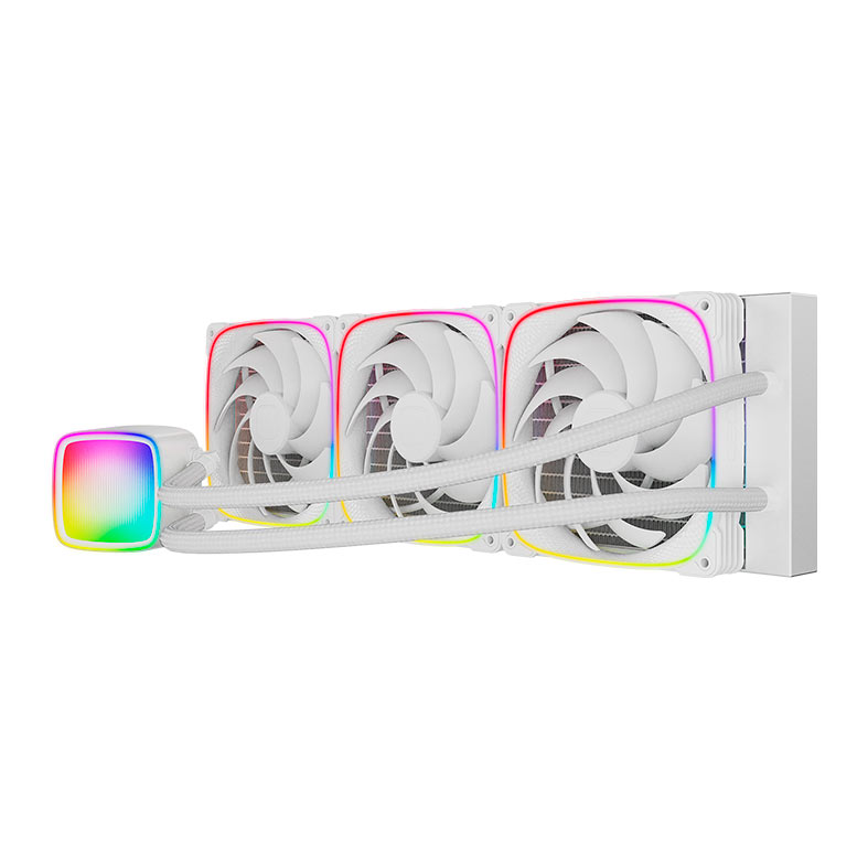 Water Cooler Geometric Future Eskimo Pro 42, ARGB, 420mm, Branco, GEO-EP-42W - miniatura 7