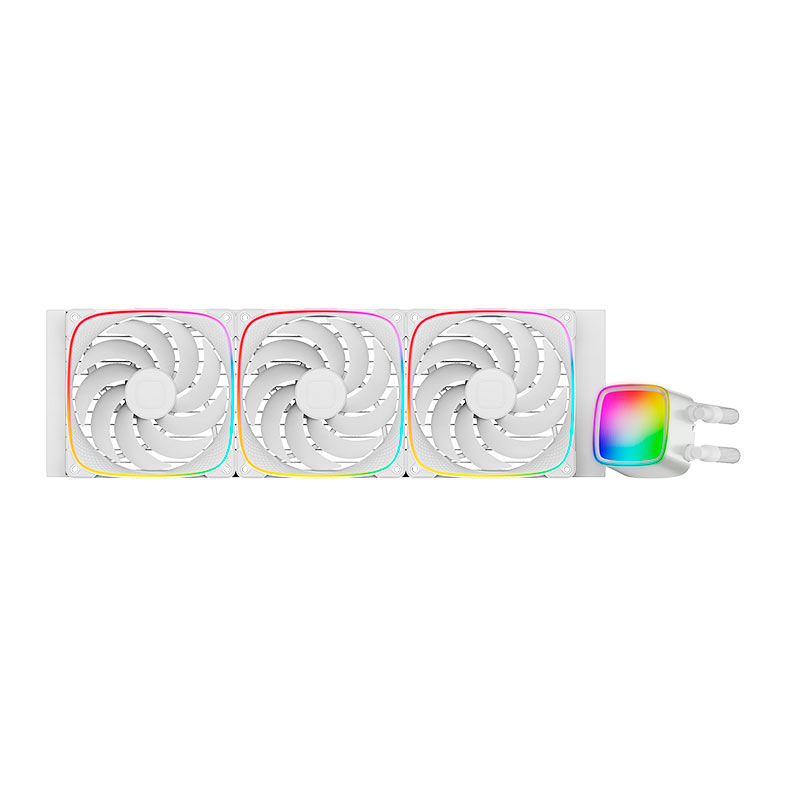 Water Cooler Geometric Future Eskimo Pro 42, ARGB, 420mm, Branco, GEO-EP-42W - miniatura 5