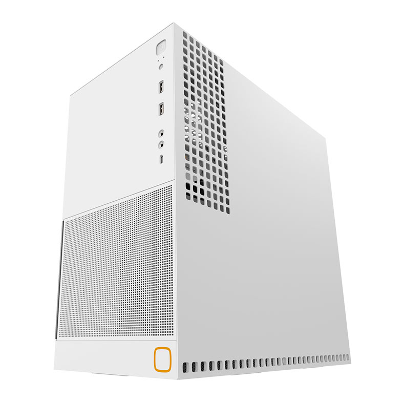 Gabinete Gamer Geometric Future Model 4 King Arthur, Mid-Tower, Lateral de Vidro, Branco, GEO-M4-KAW - miniatura 5
