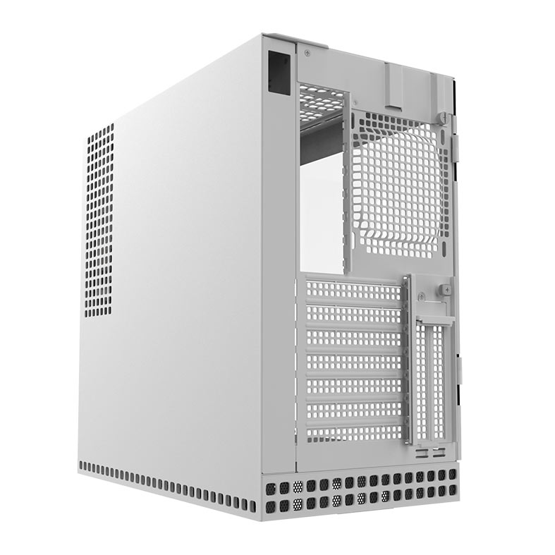 Gabinete Gamer Geometric Future Model 4 King Arthur, Mid-Tower, Lateral de Vidro, Branco, GEO-M4-KAW - miniatura 7