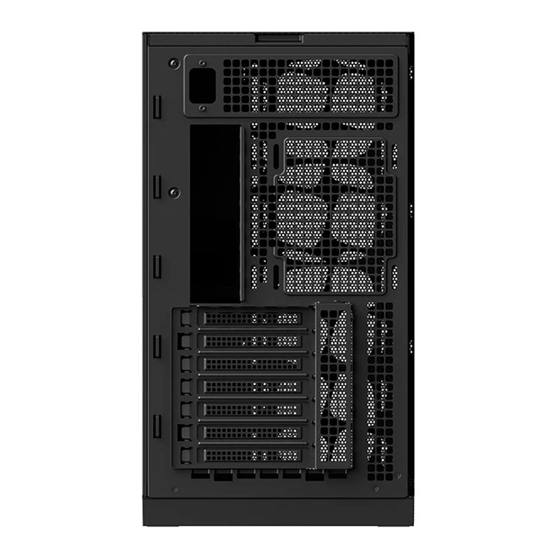 Gabinete Gamer Geometric Future Model 5 Vent, Mid-Tower, Lateral de Vidro, Preto e Amarelo, GEO-M5V-BY - miniatura 6
