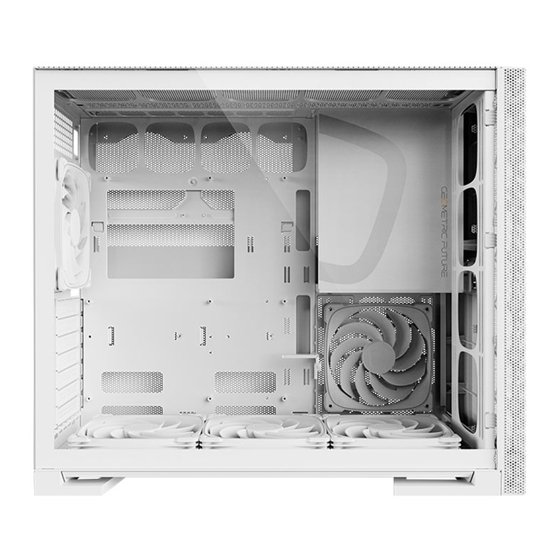 Gabinete Gamer Geometric Future Model 5 Vent, Mid-Tower, Lateral de Vidro, Com 5 Fans, Branco, GEO-M5VF-W - miniatura 5