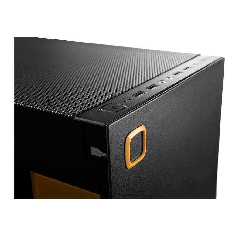 Gabinete Gamer Geometric Future Model 8 Lohan, Mid-Tower, Lateral de Vidro, Preto, GEO-M8-LOB - miniatura 6