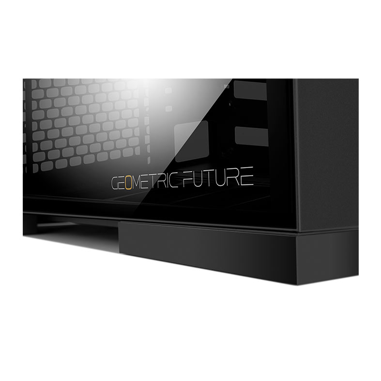 Gabinete Gamer Geometric Future Model 8 Lohan, Mid-Tower, Lateral de Vidro, Preto, GEO-M8-LOB - miniatura 5
