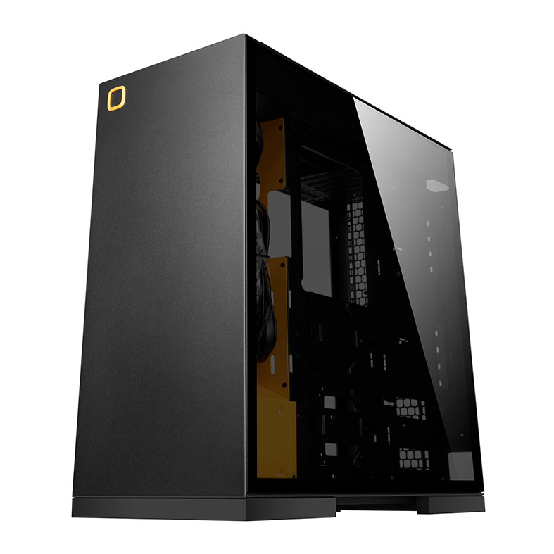 Gabinete Gamer Geometric Future Model 8 Lohan, Mid-Tower, Lateral de Vidro, Preto, GEO-M8-LOB - miniatura 3