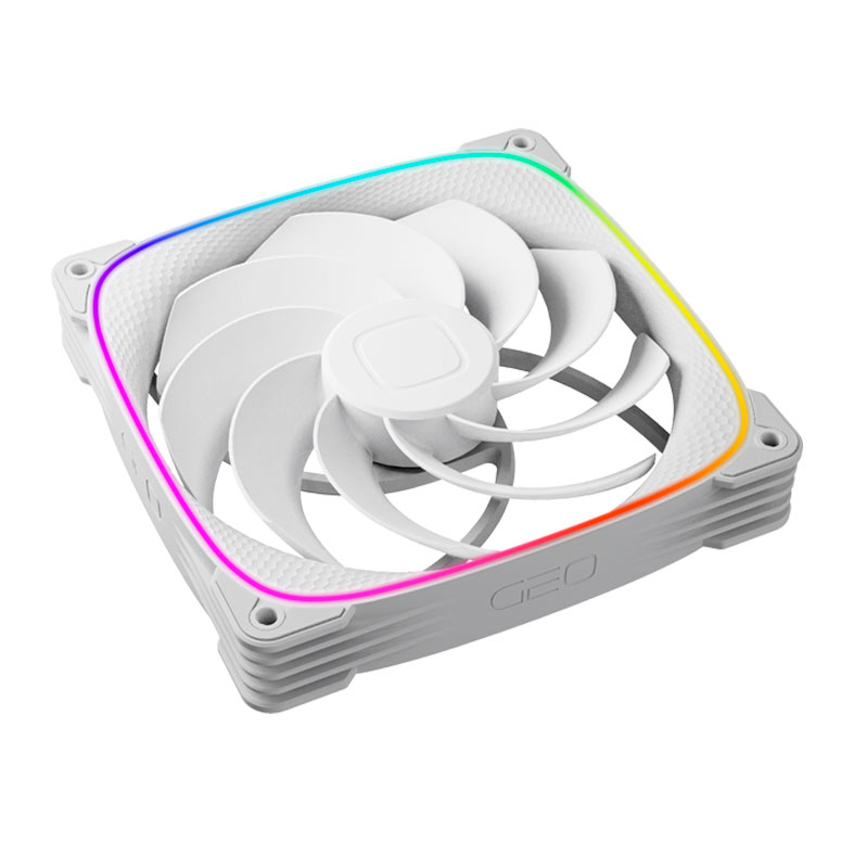 Ventoinha Geometric Future Squama 2503R-14W, ARGB, 140mm, Branco, GEO-S2503RW-14S - miniatura 4